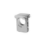 925 Silver Letter T Alphabet Charm for Bracelet DIY