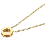 925 Sterling Silver Logo Pav? Circle Collier Necklace for Women