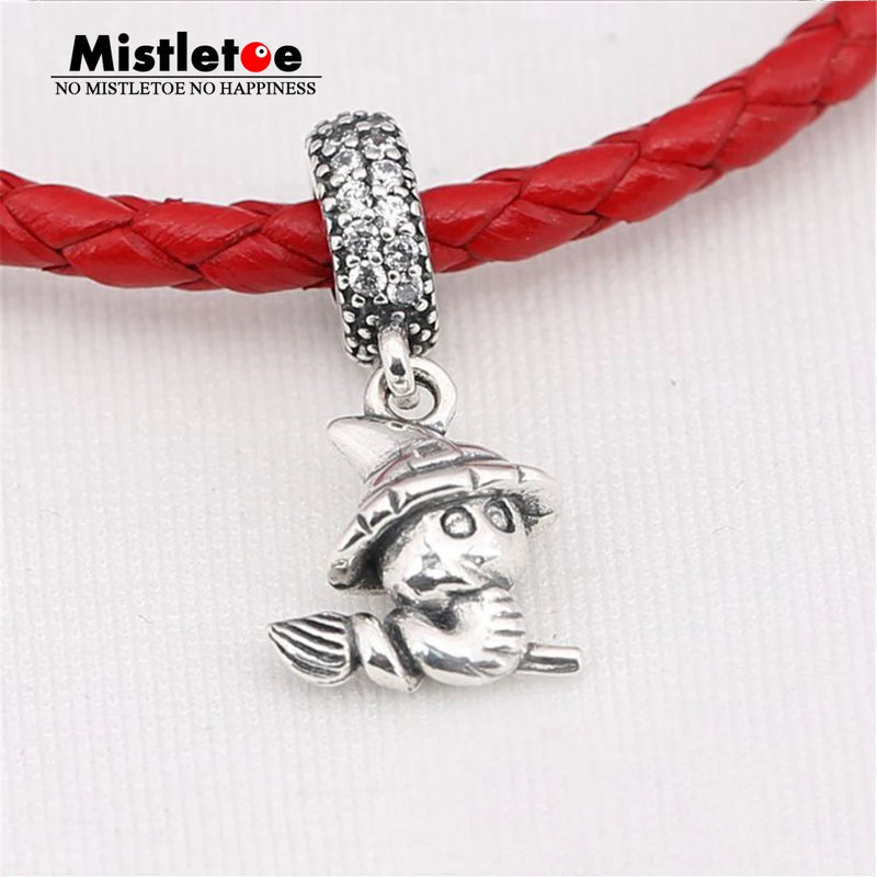 925 Silver Snake CZ Dangle Charms for Bracelets & Necklaces