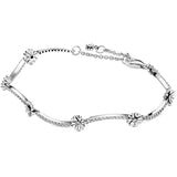 925 Silver Celestial Stars Crystal Bracelet Bangle
