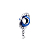 925 Silver Moon Earth Charms for Europe Bracelet DIY Jewelry