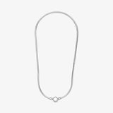 925 Sterling Silver Necklace Moments Snake Chain Necklace Fit Charms Beads
