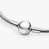 925 Sterling Silver Necklace Moments Snake Chain Necklace Fit Charms Beads