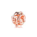 925 Silver Infinity Charm Beads for Bracelet DIY Jewelry