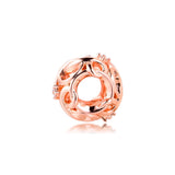 925 Silver Infinity Charm Beads for Bracelet DIY Jewelry