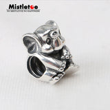 925 Silver Elephant Charm Bead for Bracelet