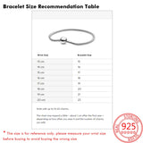 925 Sterling Silver Original Rose Rose Soft Pink Dream Sparkling Bracelet Set