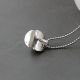 925 Silver Moonstone Pendant Lady Wedding Party Fine Jewelry