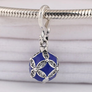 925 Silver Pendant Bead Charm for Bracelet Bangle DIY Jewelry