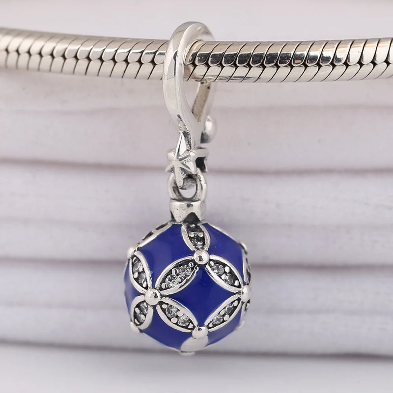 925 Silver Pendant Bead Charm for Bracelet Bangle DIY Jewelry