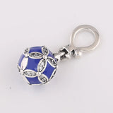 925 Silver Pendant Bead Charm for Bracelet Bangle DIY Jewelry