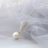 925 Silver Pendant Natural Baroque Pearl High Jewelry Gift