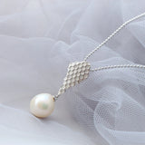 925 Silver Pendant Natural Baroque Pearl High Jewelry Gift