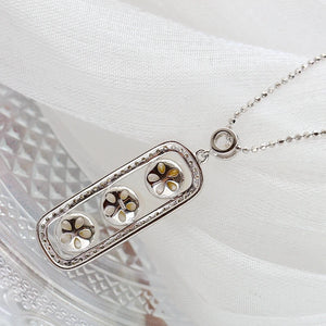 925 Silver Pendant Natural Pearl Lady Jewelry Gift