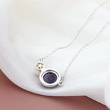 925 Silver Pendant Freshwater Pearl Necklace Gift