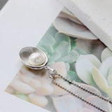 925 Silver Pendant Natural Freshwater Pearl Lady Pendants