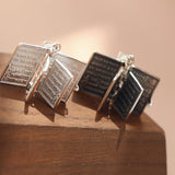 925 Silver Pendant Jesus Biblical Can Be Opened Books Retro Style Gift