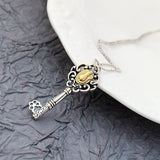 925 Silver Retro Charm Pendant Nostalgia Style Fashion Jewelry