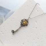 925 Silver Retro Charm Pendant Nostalgia Style Fashion Jewelry