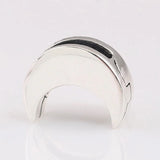 925 Silver Moon Clip Charm for Bracelet