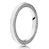 925 Silver Heart-shaped Love Ring For Women