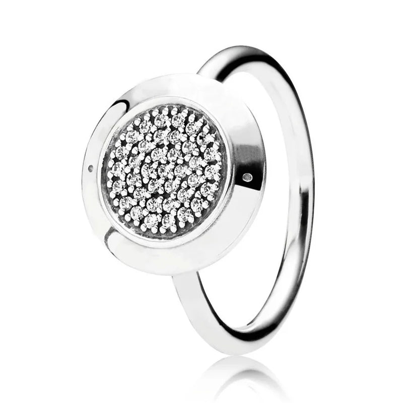 925 Silver Heart-shaped Love Ring For Women