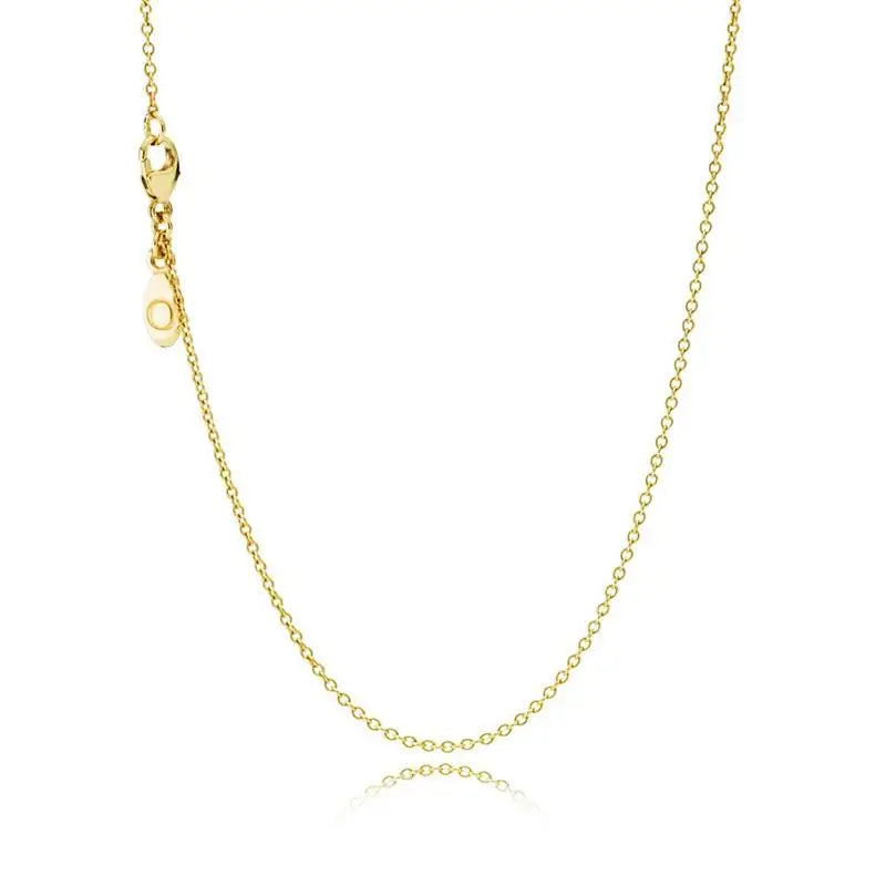 925 Silver Rose & Silver Shine Anchor Chain Necklace For Women