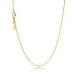 925 Silver Rose & Silver Shine Anchor Chain Necklace For Women