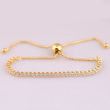 925 Silver Pink Tennis Bracelet for Women