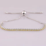 925 Silver Pink Tennis Bracelet for Women