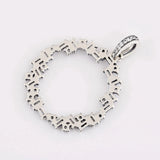 925 Silver Sparkle Pendant Necklace for Women