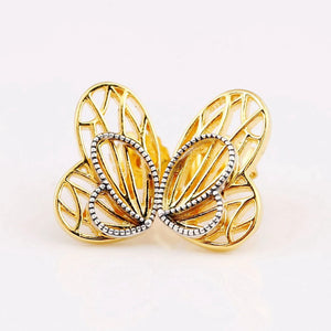 925 Silver Butterflies Stud Earrings Women Gift DIY Jewelry