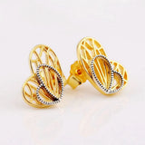 925 Silver Butterflies Stud Earrings Women Gift DIY Jewelry