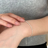 925 Silver Bracelet Birthday Party Jewelry for Her