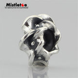 925 Sterling Silver Spacer Stopper Bead Charm for European Bracelet