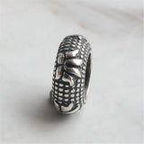 925 Silver Spacer Stopper Bead Charm for Bracelet