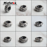 925 Silver Spacer Stopper Bead Charm for Bracelet