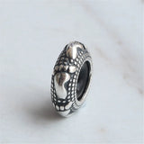 925 Silver Spacer Stopper Bead Charm for Bracelet