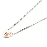 925 Silver Heart Necklace for Women DIY Jewelry