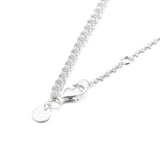 925 Silver Mouse Tennis Bracelet Women Bead Charm Gift DIY Jewelry
