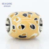 925 Silver Heart Charm Beads for Bracelets
