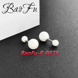 925 Silver Stud Earrings Freshwater Pearl Earrings