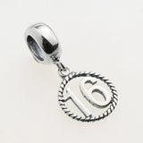 925 Silver Sweet 16th 18th 21st Bday Charm European Bracelet Jewelry