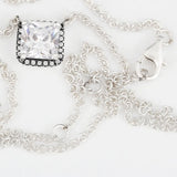 925 Silver Timeless Elegance Necklace Women Bead Charm Gift DIY Jewelry