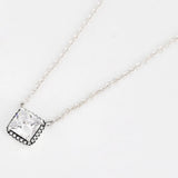 925 Silver Timeless Elegance Necklace Women Bead Charm Gift DIY Jewelry