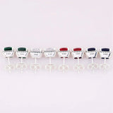 925 Silver Timeless Elegance Stud Earrings for Women Gift