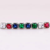 925 Silver Timeless Elegance Stud Earrings Women Gift DIY Jewelry