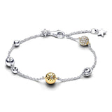 925 Silver Sun Crystal Ring Earring