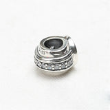 925 Silver Watch Charm Bead Bracelet Jewelry