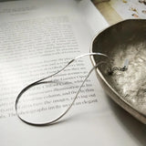 925 Silver Flat Blade Chain Anklet Bracelet TLS306